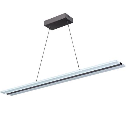 LED Димируем пендел LED/40W/230V 3000-6500K хром + дистанционно управление