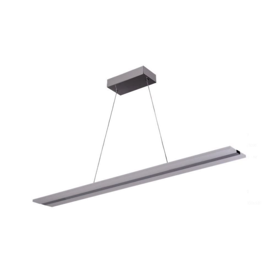 LED Димируем пендел LED/40W/230V 3000-6500K хром + дистанционно управление