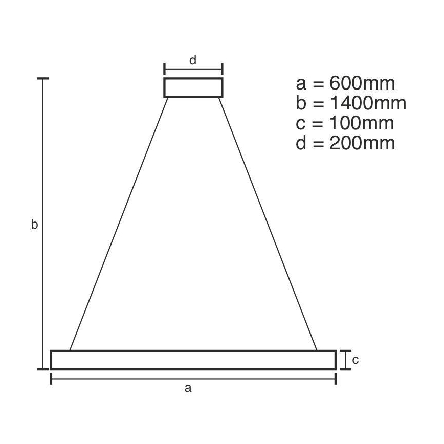 LED Димируем кристален полилей на връв LED/40W/230V 3000-6500K хром/златист + дистанционно управление