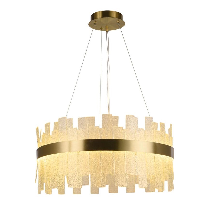 LED Димируем кристален полилей на връв LED/40W/230V 3000-6500K + дистанционно управление