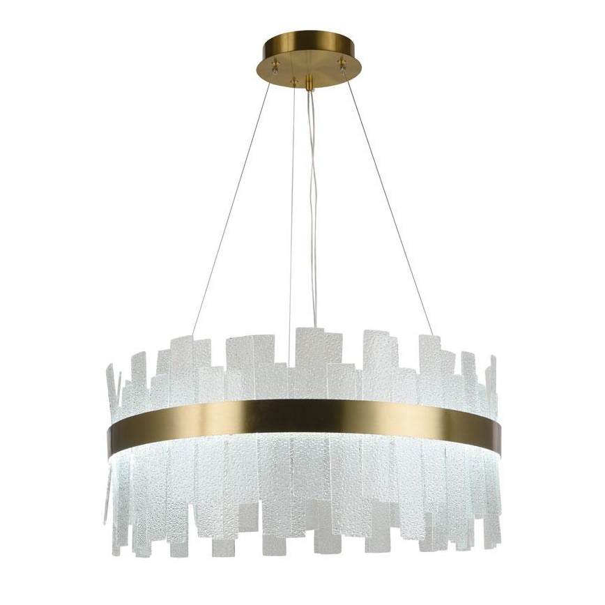 LED Димируем кристален полилей на връв LED/40W/230V 3000-6500K + дистанционно управление