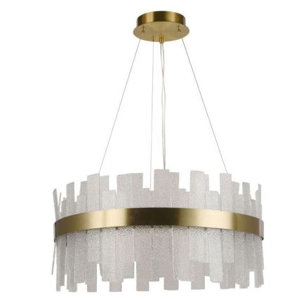 LED Димируем кристален полилей на връв LED/40W/230V 3000-6500K + дистанционно управление