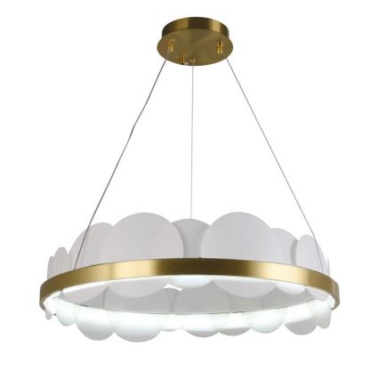 LED Димируем пендел LED/40W/230V 3000-6500K златист + дистанционно управление