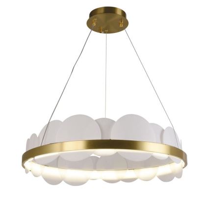 LED Димируем пендел LED/40W/230V 3000-6500K златист + дистанционно управление