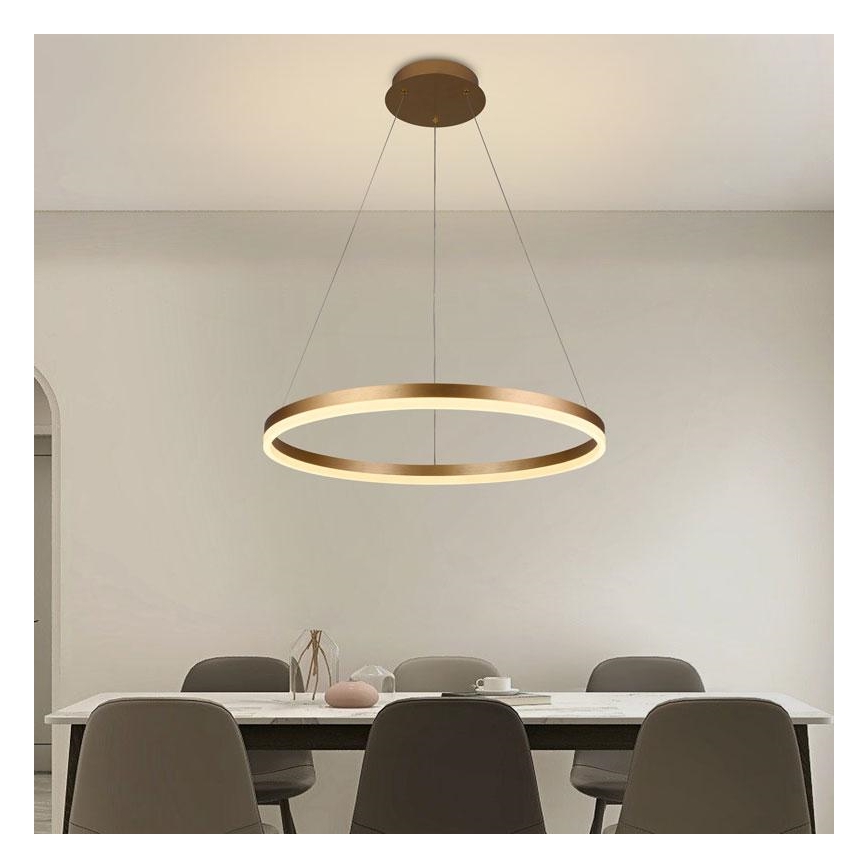 LED Димируем пендел LED/42W/230V 3000-6500K Ø 60 см + дистанционно управление