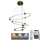 LED Димируем пендел LED/45W/230V 3000-6500K Ø 80 см + дистанционно управление