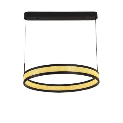 LED Димируем пендел LED/45W/230V 3000-6500K Ø 60 см черен + дистанционно управление