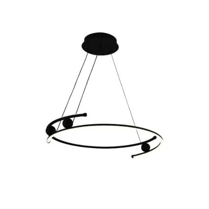 LED Димируем пендел LED/50W/230V 3000-6500K Ø 60 см + дистанционно управление
