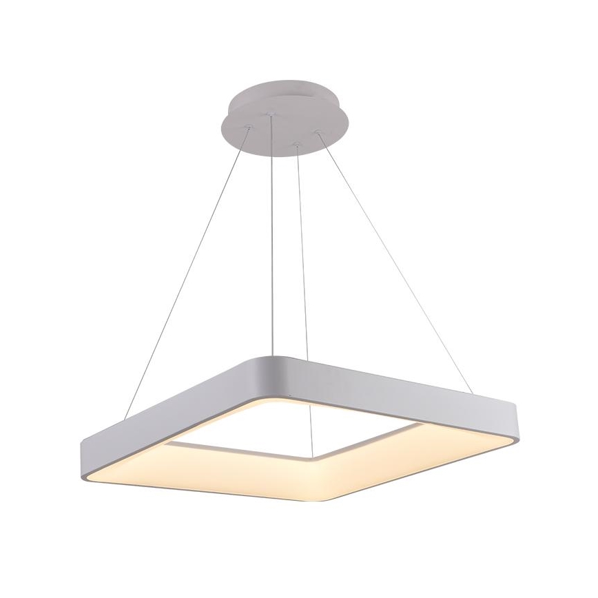 LED Димируем пендел LED/55W/230V 3000-6500K бял + дистанционно управление