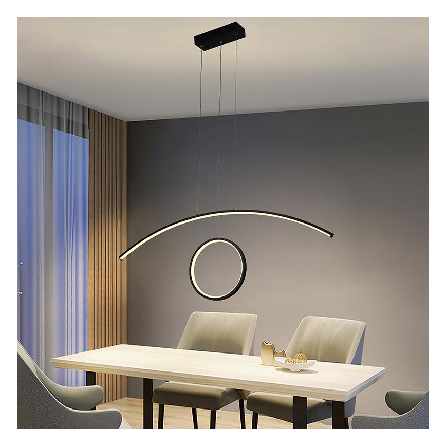 LED Димируем пендел LED/55W/230V 3000-6500K + дистанционно управление