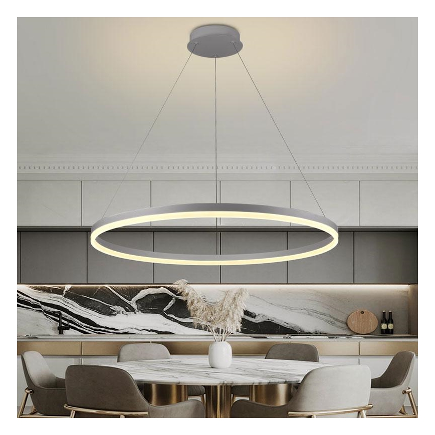 LED Димируем пендел LED/55W/230V 3000-6500K Ø 80 см + дистанционно управление