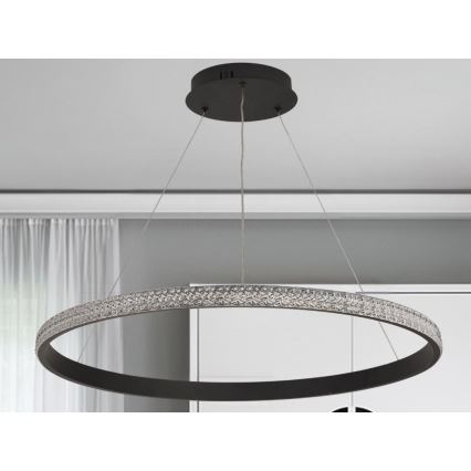 LED Димируем пендел LED/55W/230V 3000-6500K Ø 80 см + дистанционно управление