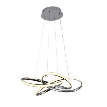 LED Димируем пендел LED/65W/230V 3000-6500K хром + дистанционно управление