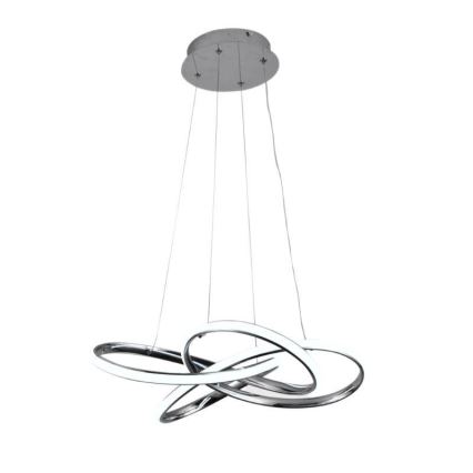 LED Димируем пендел LED/65W/230V 3000-6500K хром + дистанционно управление