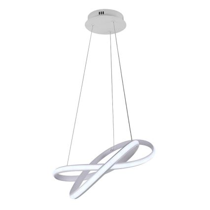 LED Димируем пендел LED/70W/230V 3000-6500K бял + дистанционно управление