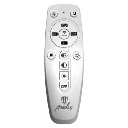 LED Димируем пендел LED/70W/230V 3000-6500K бял + дистанционно управление