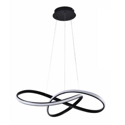 LED Димируем пендел LED/70W/230V 3000-6500K Ø 60 см черен + дистанционно управление