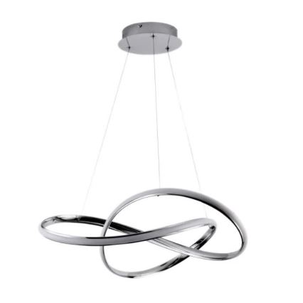 LED Димируем пендел LED/70W/230V 3000-6500K Ø 60 см лъскав хром + дистанционно управление
