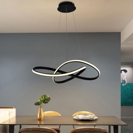 LED Димируем пендел LED/70W/230V 3000-6500K Ø 55 см + дистанционно управление