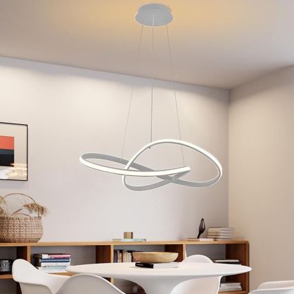 LED Димируем пендел LED/70W/230V 3000-6500K Ø 55 см + дистанционно управление