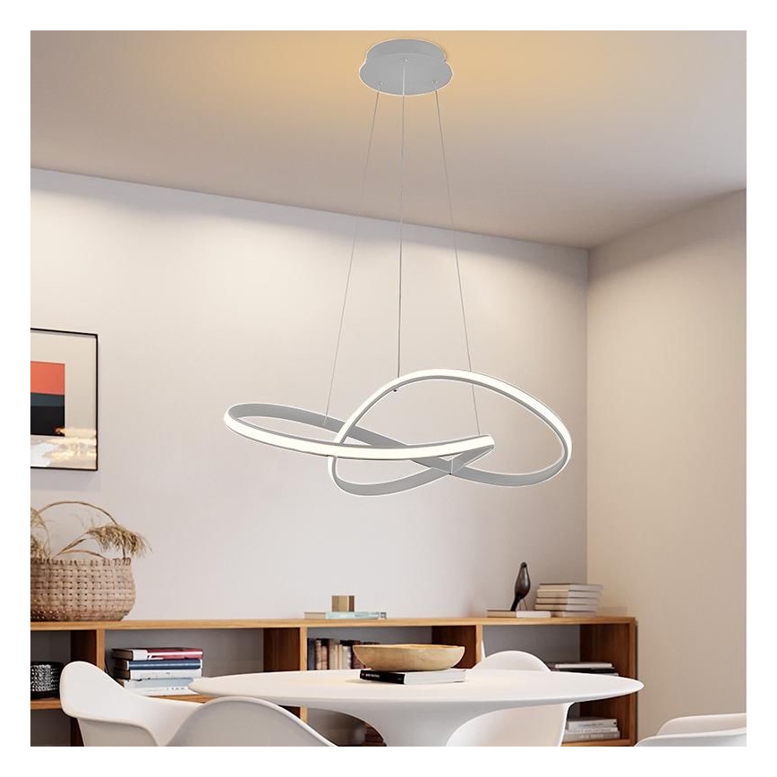 LED Димируем пендел LED/70W/230V 3000-6500K Ø 55 см + дистанционно управление