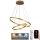 LED Димируем пендел LED/70W/230V 3000-6500K Ø 60 см + дистанционно управление