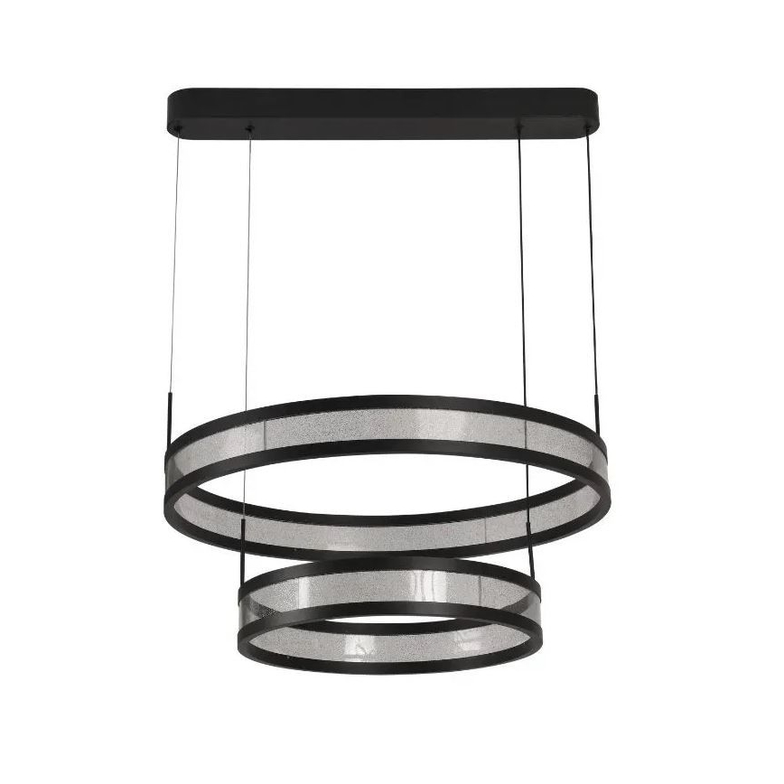 LED Димируем пендел LED/70W/230V 3000-6500K Ø 60 см черен + дистанционно управление