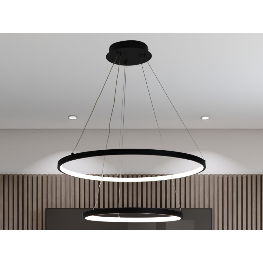 LED Димируем пендел LED/75W/230V 3000-6500K Ø 60 см + дистанционно управление