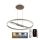 LED Димируем пендел LED/75W/230V 3000-6500K + дистанционно управление
