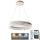 LED Димируем пендел LED/80W/230V 3000-6500K бял + дистанционно управление