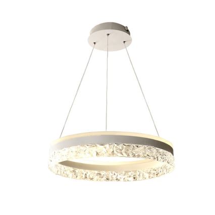 LED Димируем пендел LED/80W/230V 3000-6500K бял + дистанционно управление