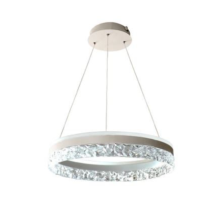 LED Димируем пендел LED/80W/230V 3000-6500K бял + дистанционно управление