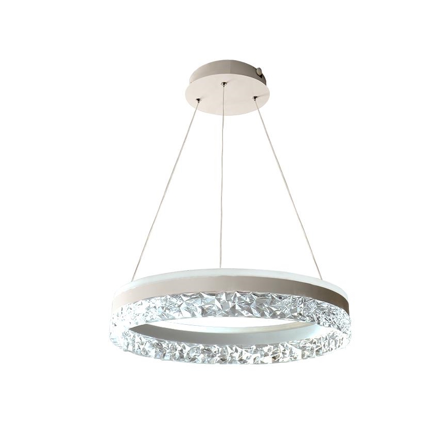 LED Димируем пендел LED/80W/230V 3000-6500K бял + дистанционно управление