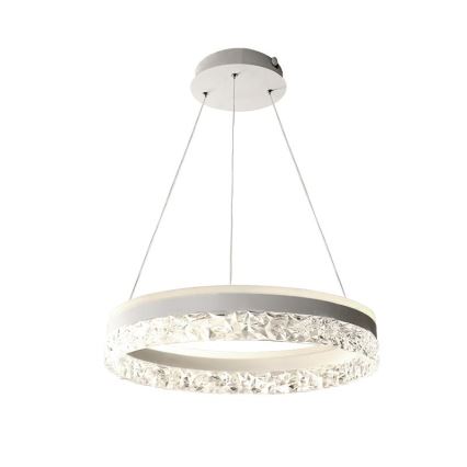 LED Димируем пендел LED/80W/230V 3000-6500K бял + дистанционно управление