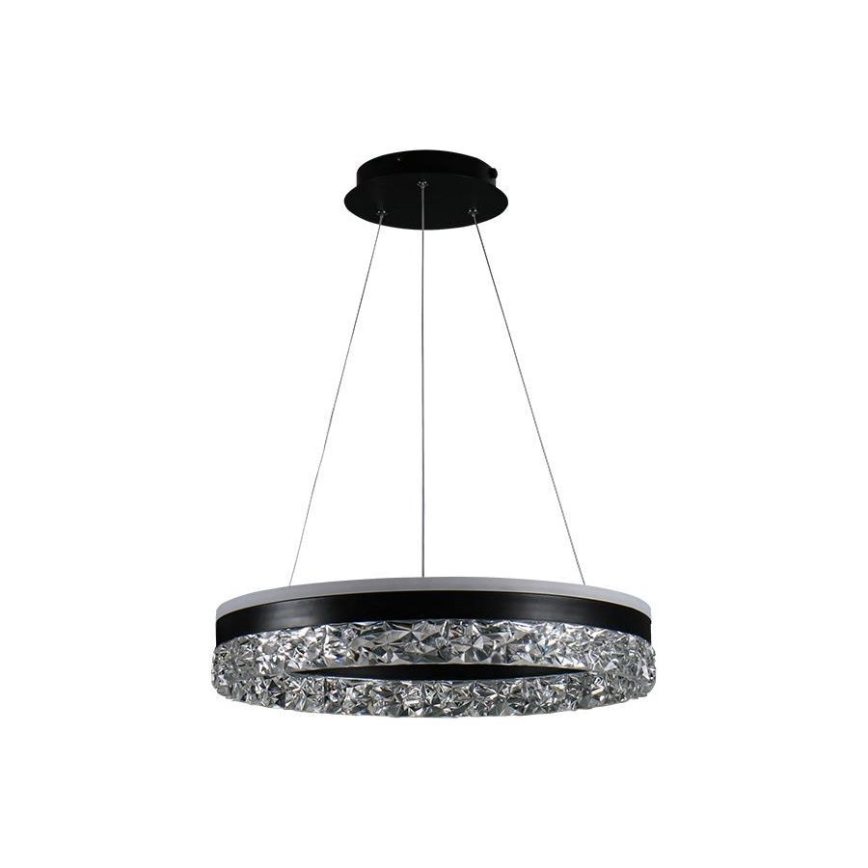 LED Димируем пендел LED/80W/230V 3000-6500K черен + дистанционно управление