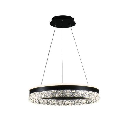 LED Димируем пендел LED/80W/230V 3000-6500K черен + дистанционно управление