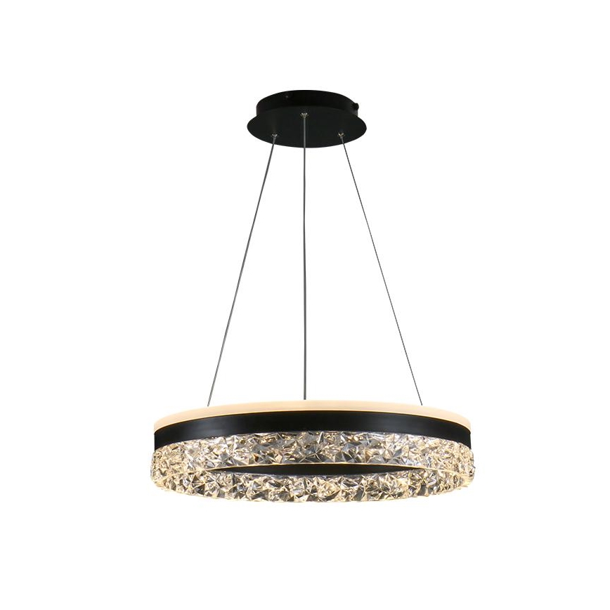 LED Димируем пендел LED/80W/230V 3000-6500K черен + дистанционно управление