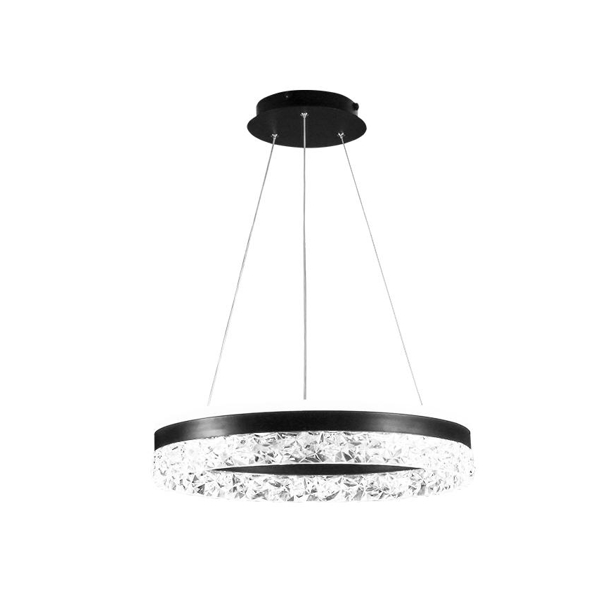 LED Димируем пендел LED/80W/230V 3000-6500K черен + дистанционно управление