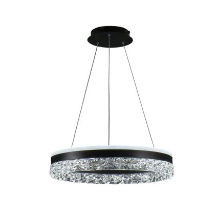 LED Димируем пендел LED/80W/230V 3000-6500K черен + дистанционно управление