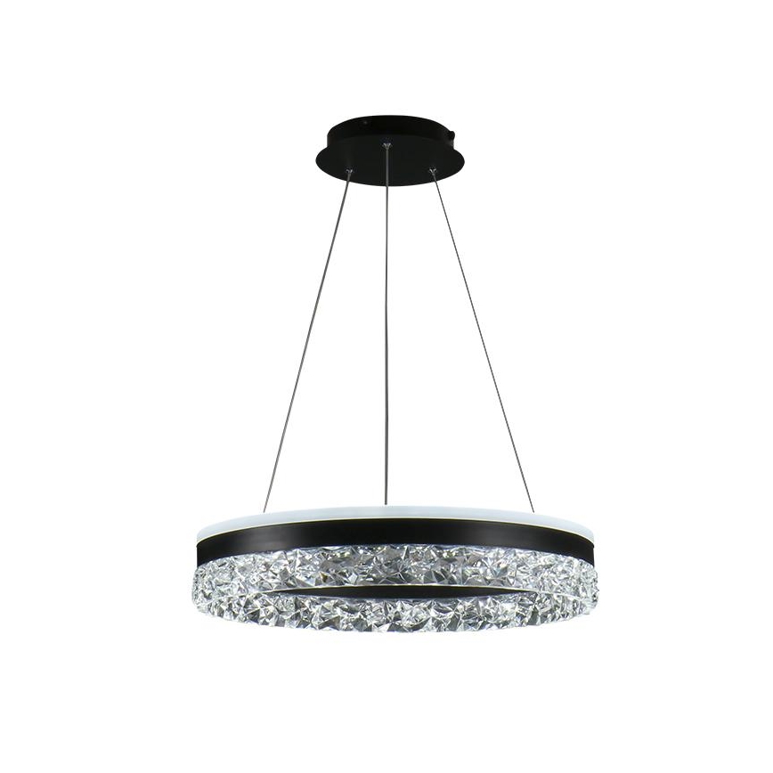 LED Димируем пендел LED/80W/230V 3000-6500K черен + дистанционно управление