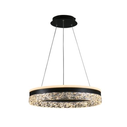 LED Димируем пендел LED/80W/230V 3000-6500K черен + дистанционно управление