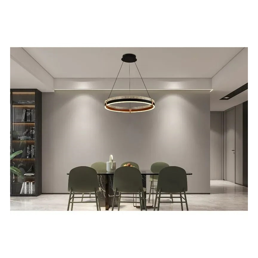 LED Димируем пендел LED/80W/230V 3000-6500K Ø 60 см + дистанционно управление