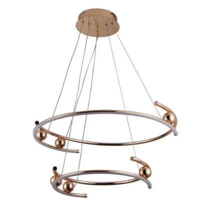 LED Димируем пендел LED/80W/230V 3000-6500K Ø 60 см + дистанционно управление