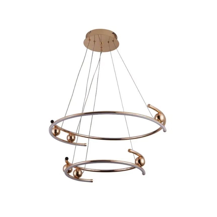 LED Димируем пендел LED/80W/230V 3000-6500K Ø 60 см + дистанционно управление