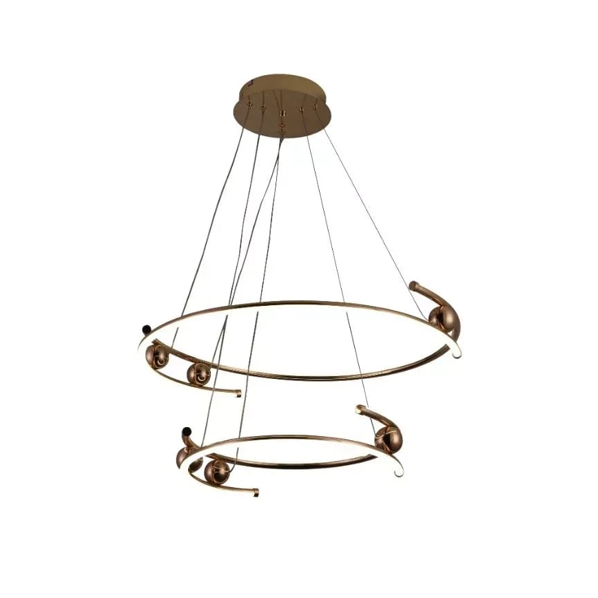 LED Димируем пендел LED/80W/230V 3000-6500K Ø 60 см + дистанционно управление