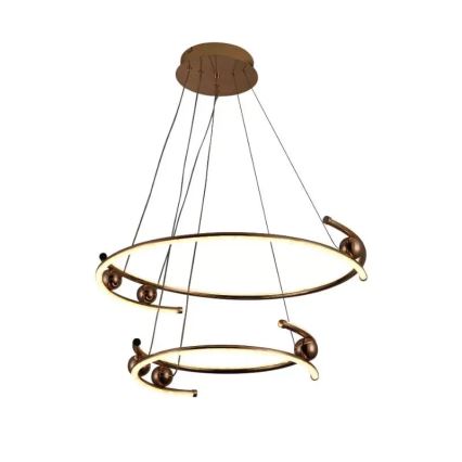 LED Димируем пендел LED/80W/230V 3000-6500K Ø 60 см + дистанционно управление