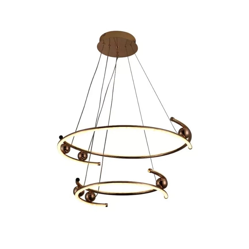 LED Димируем пендел LED/80W/230V 3000-6500K Ø 60 см + дистанционно управление