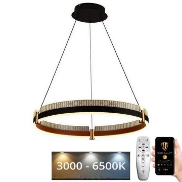 LED Димируем пендел LED/80W/230V 3000-6500K Ø 60 см + дистанционно управление