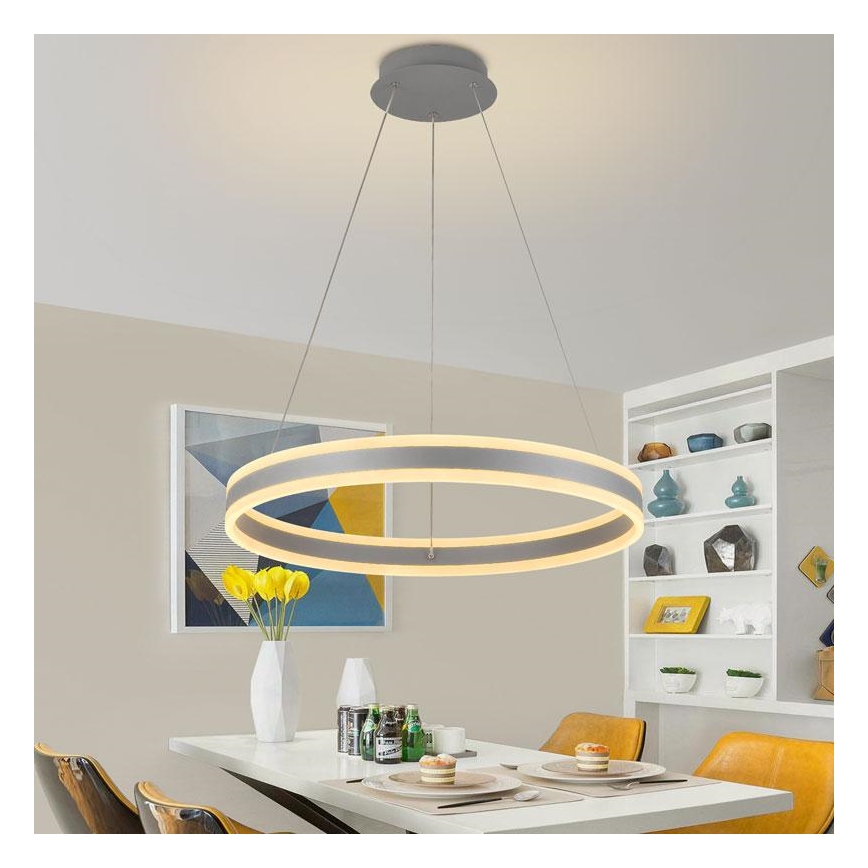 LED Димируем пендел LED/85W/230V 3000-6500K Ø 60 см + дистанционно управление