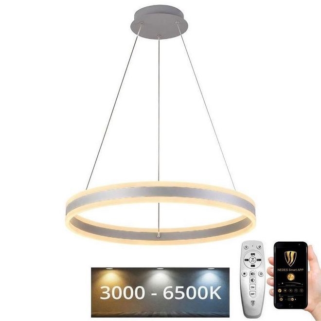LED Димируем пендел LED/85W/230V 3000-6500K Ø 60 см + дистанционно управление